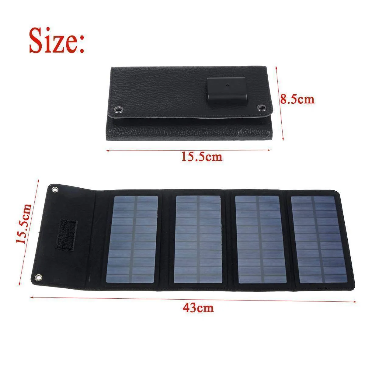 5V Folding Solar Cells Outdoor
