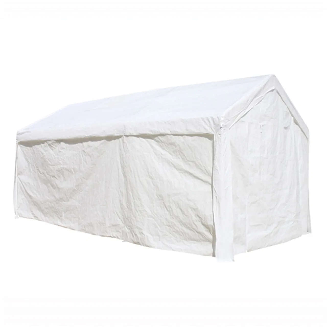 Aleko Carports Heavy Duty Outdoor Canopy Carport Tent - 10 X 20 FT - White