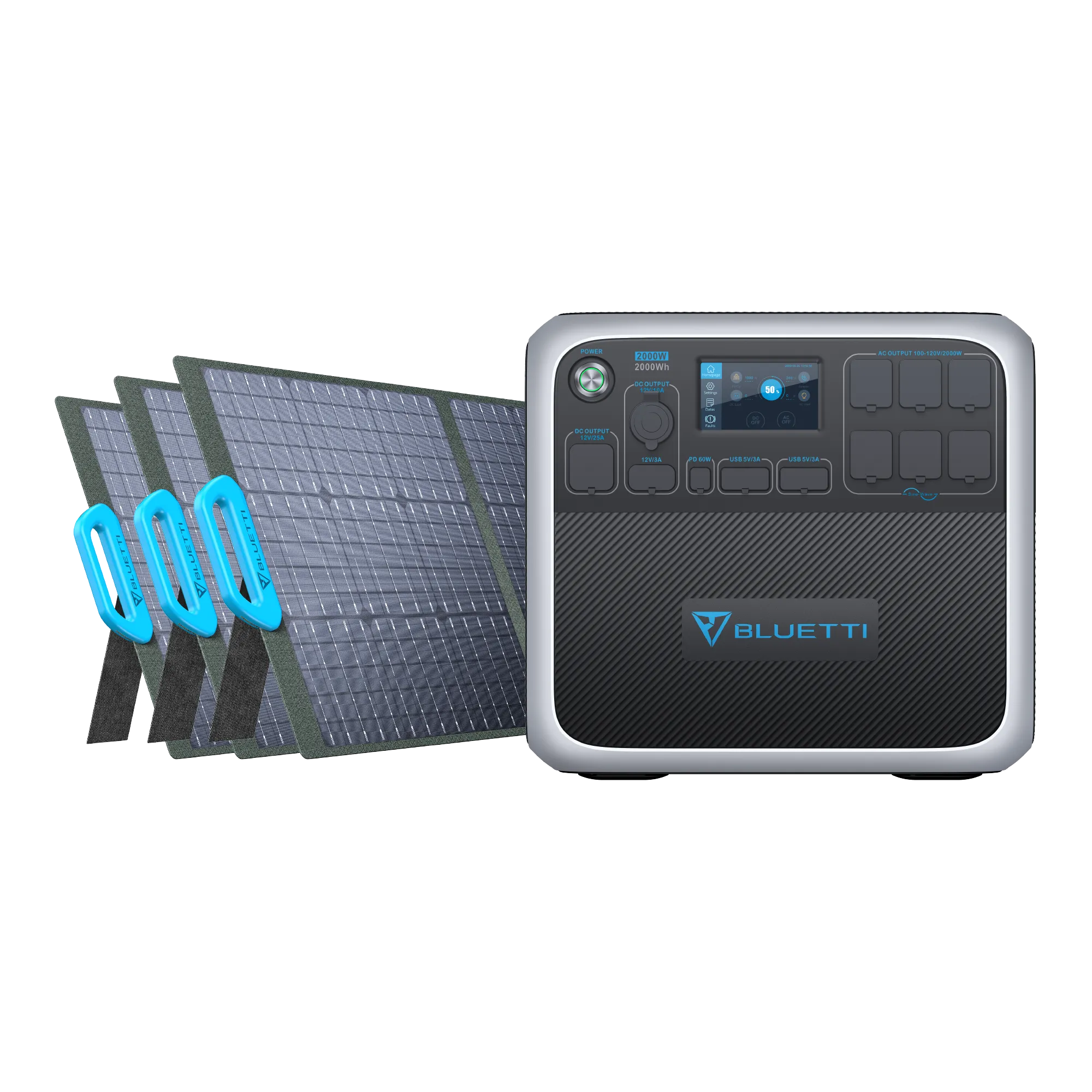 BLUETTI AC200P   3*PV200 | Solar Generator Kit