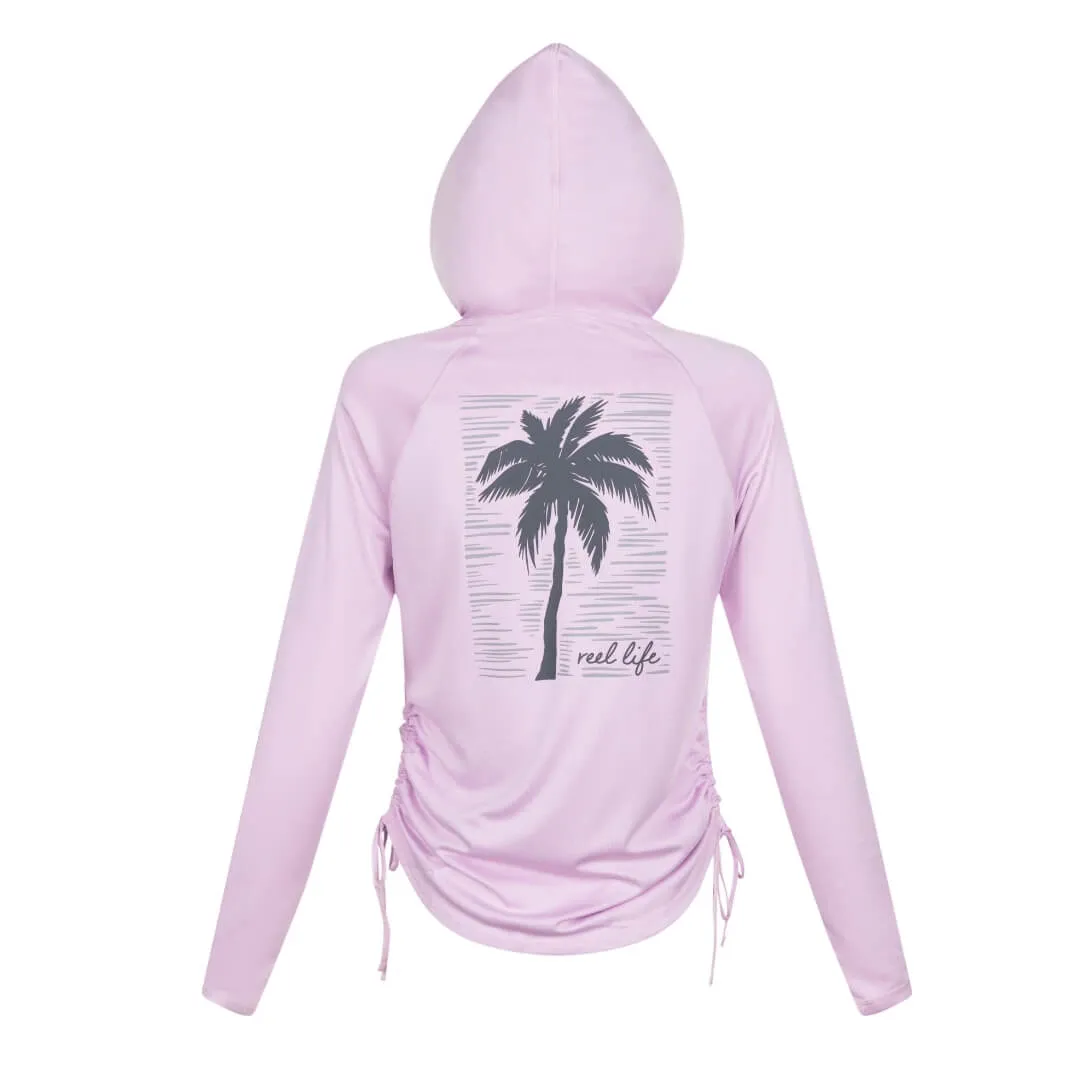 Driftwood Ruched UV Protection Hoodie