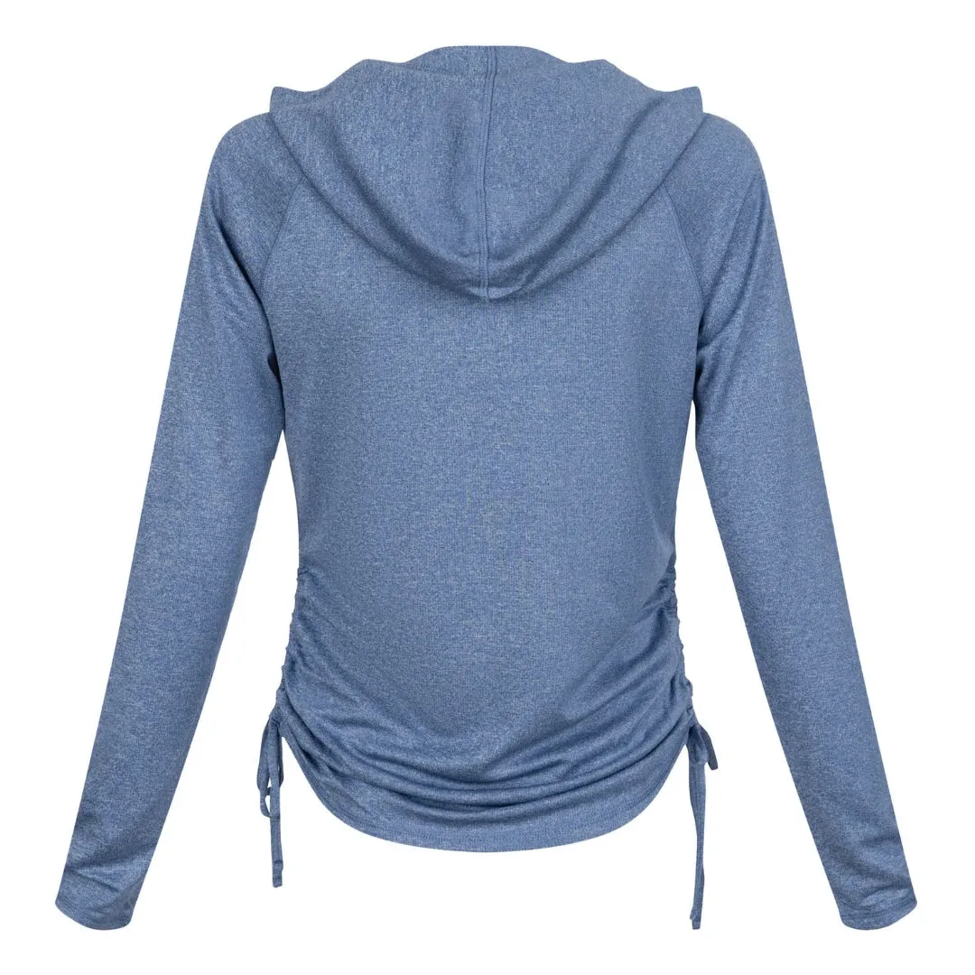 Driftwood Ruched UV Protection Hoodie
