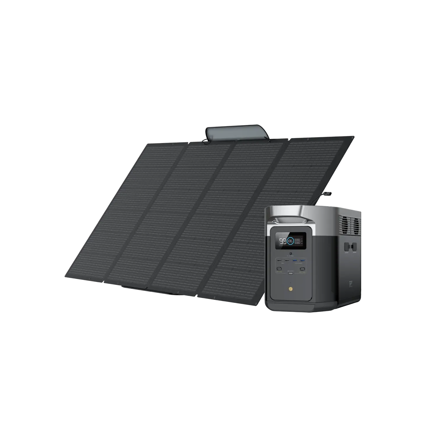 Ecoflow DELTA Max 2000 Portable Power Station   400W Solar Panel