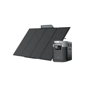 Ecoflow DELTA Max 2000 Portable Power Station   400W Solar Panel