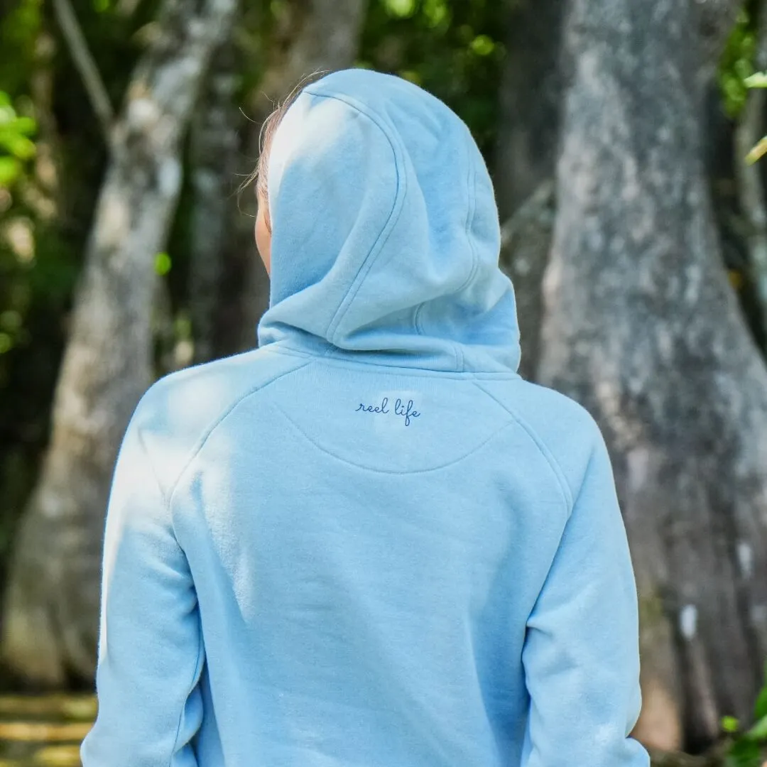 Fleece Hoodie with UPF 30  Protection