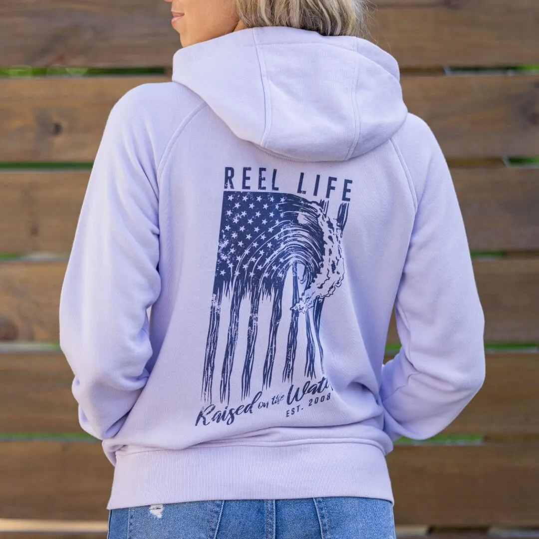 Fleece Hoodie with UPF 30  Protection