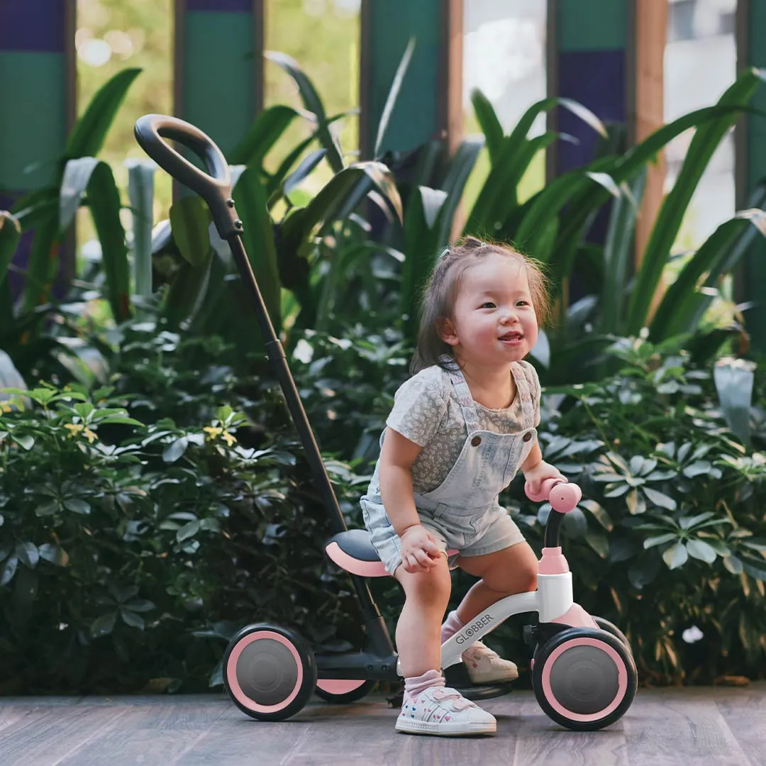 Globber Learning Bike 3 in 1 - Pastel Pink