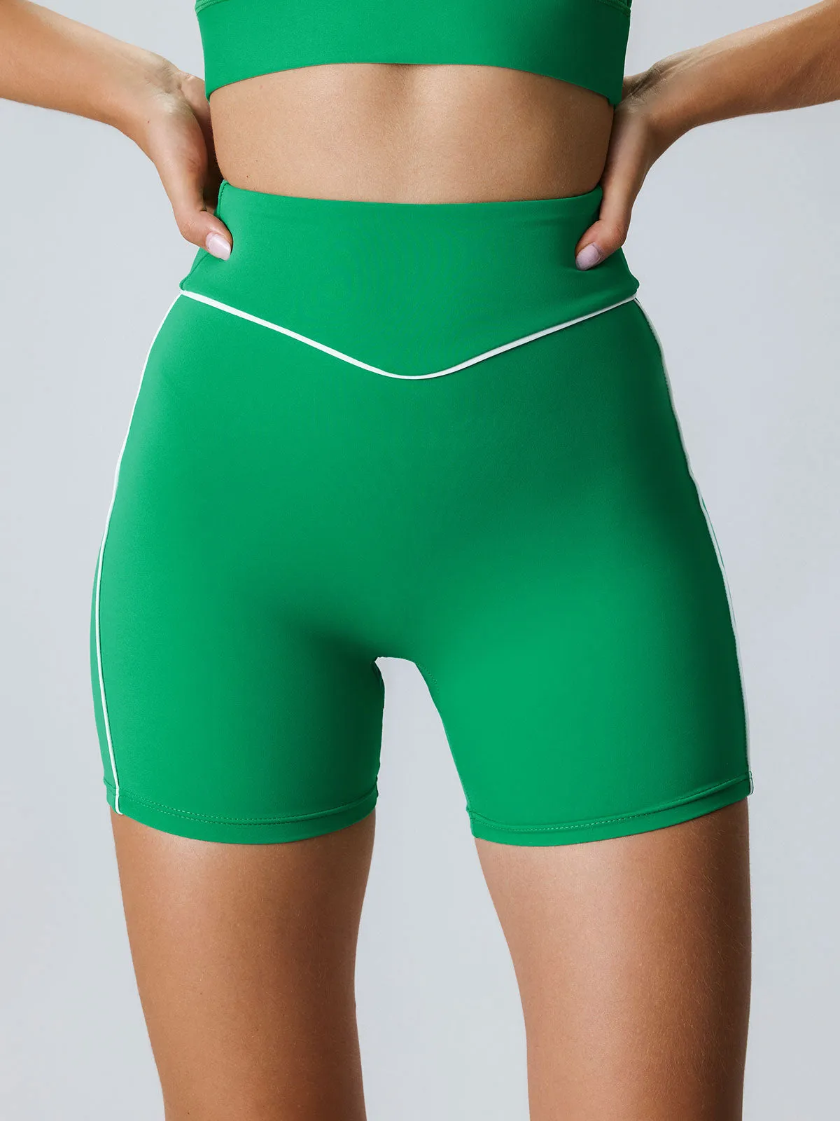 Green Natural Waisted Lycra® Short