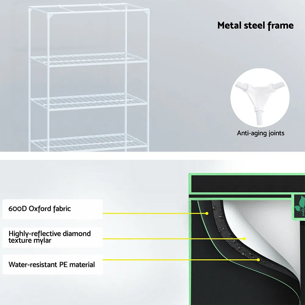 Grow Tent 100x60x180cm 4 Tiers Kits Hydroponics Indoor Grow System