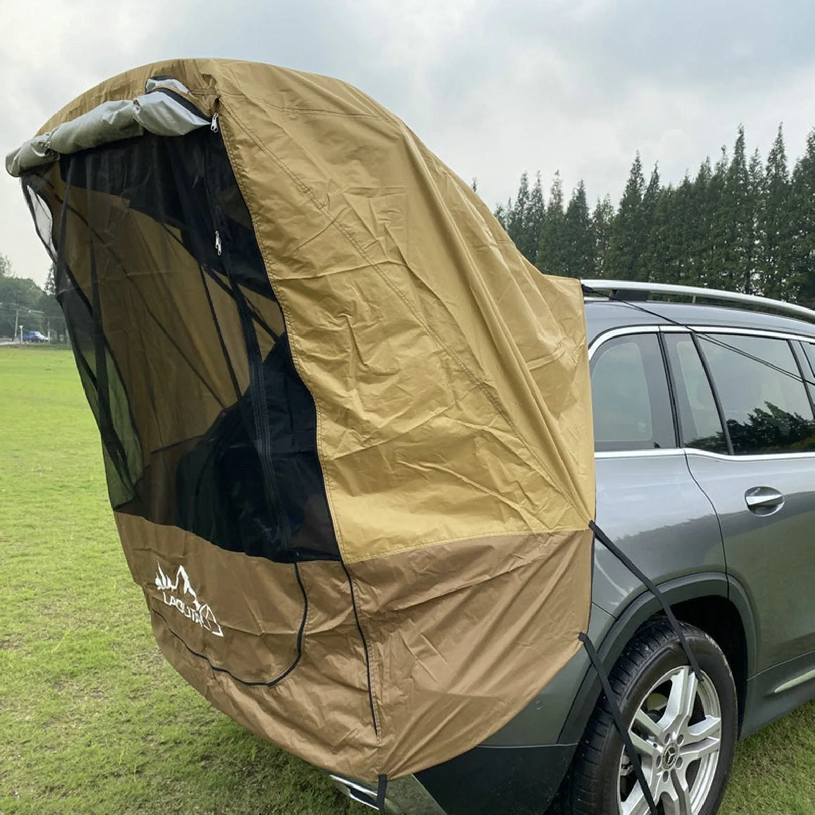 Heavy Duty Pop Up Car Camping Hatchback Tent