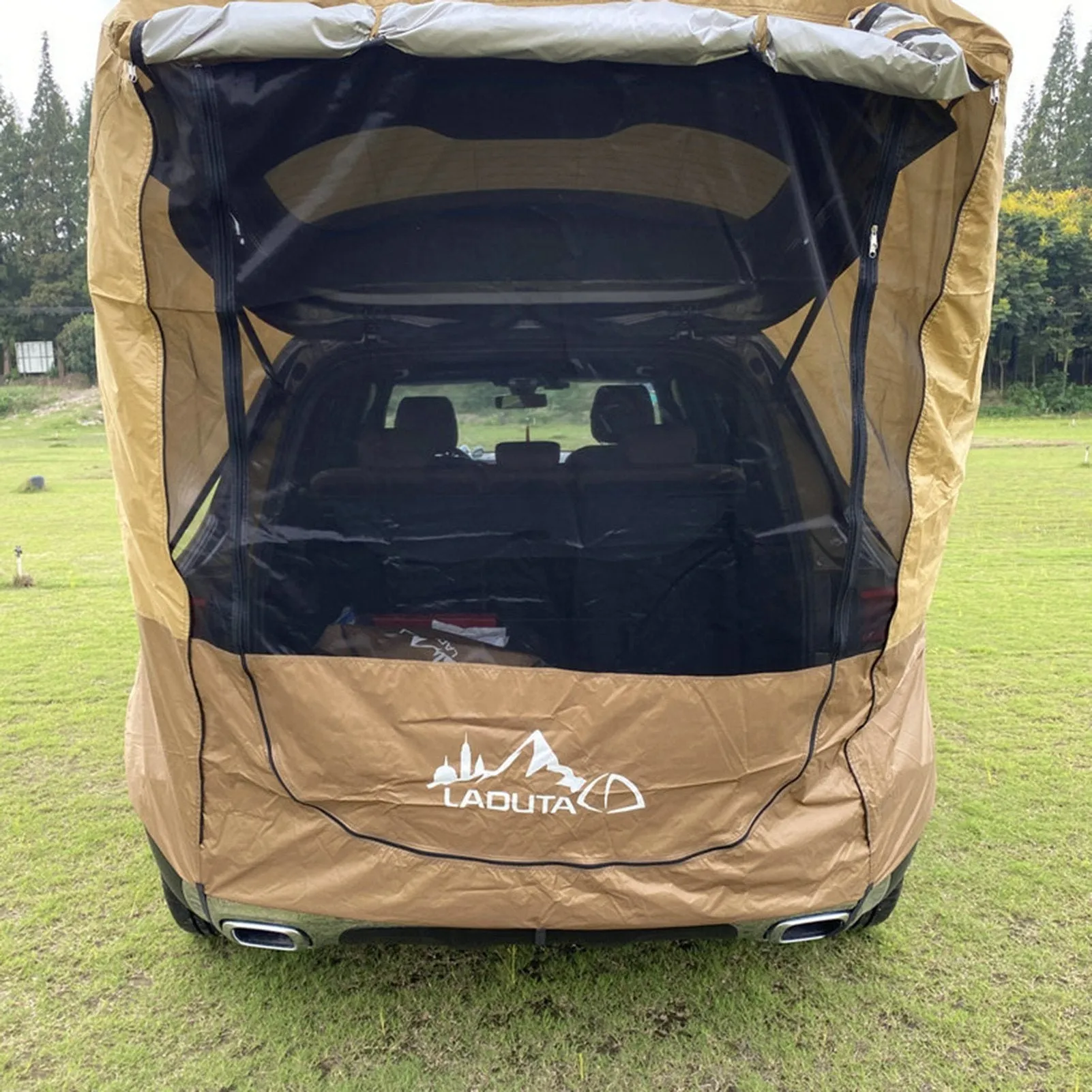 Heavy Duty Pop Up Car Camping Hatchback Tent