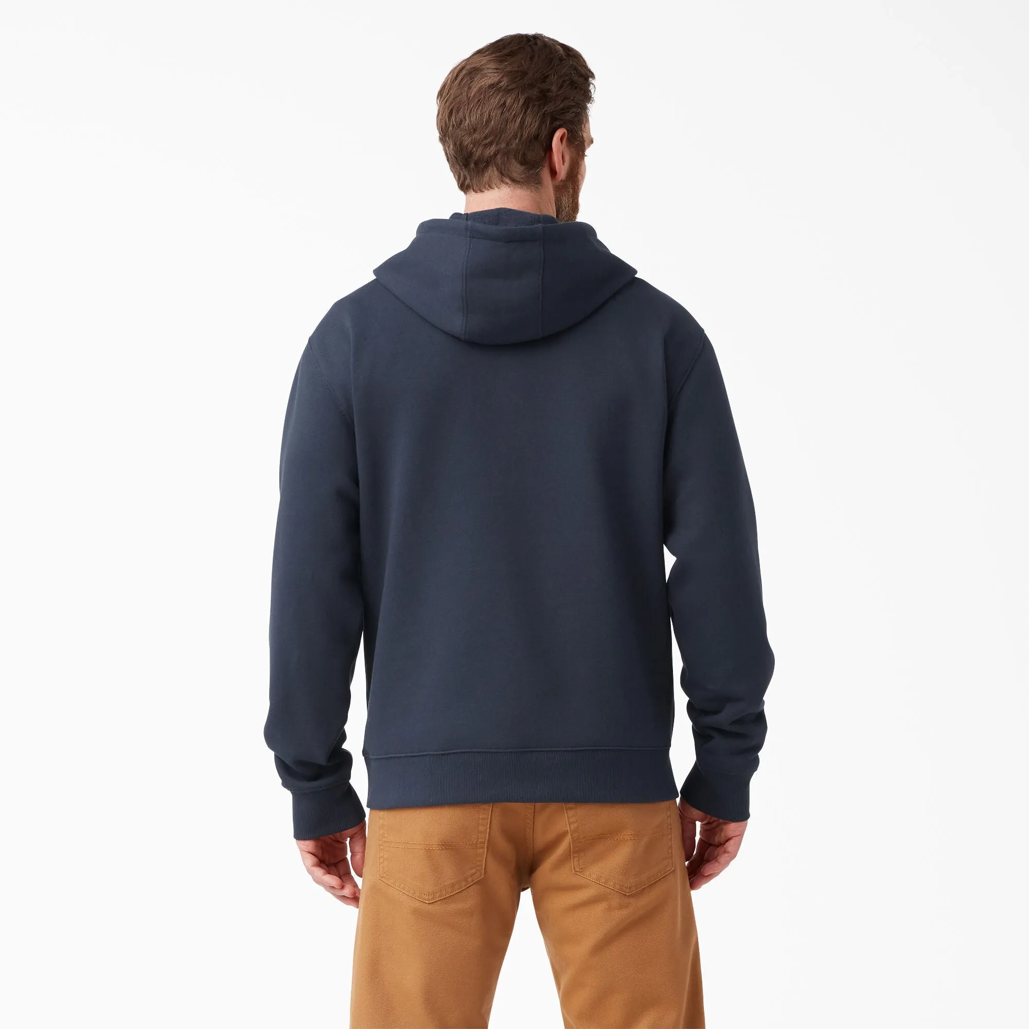 Hoodie - Dickies Water Repellent Tri-Color Logo Hoodie, Dark Navy, TW22ADN