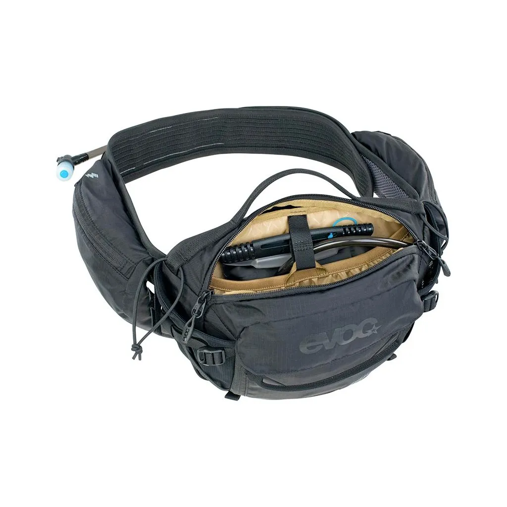 Hydration Hip Pack EVOC Pro E-Ride 3L Black   1.5L Bladder