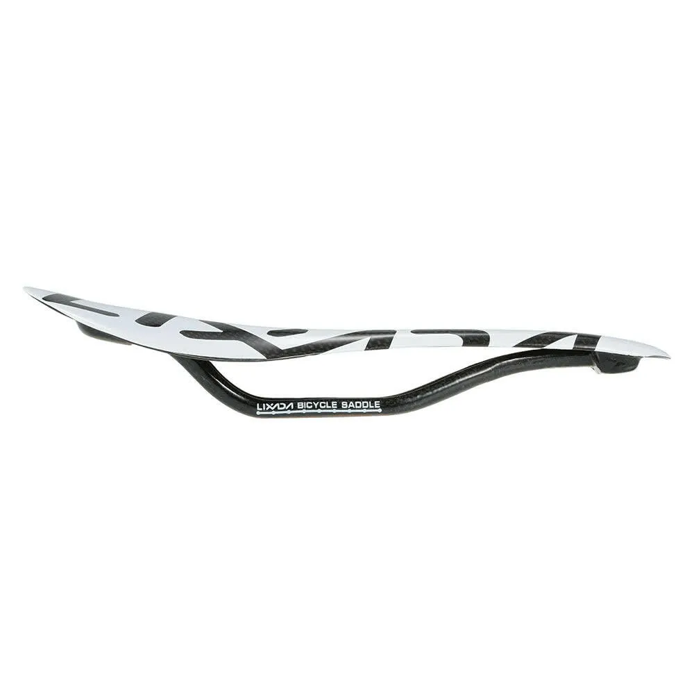 Lixada Full Carbon Fiber Mountain Bike Road Bike Cycling Cushion Saddle Bicycle Seat