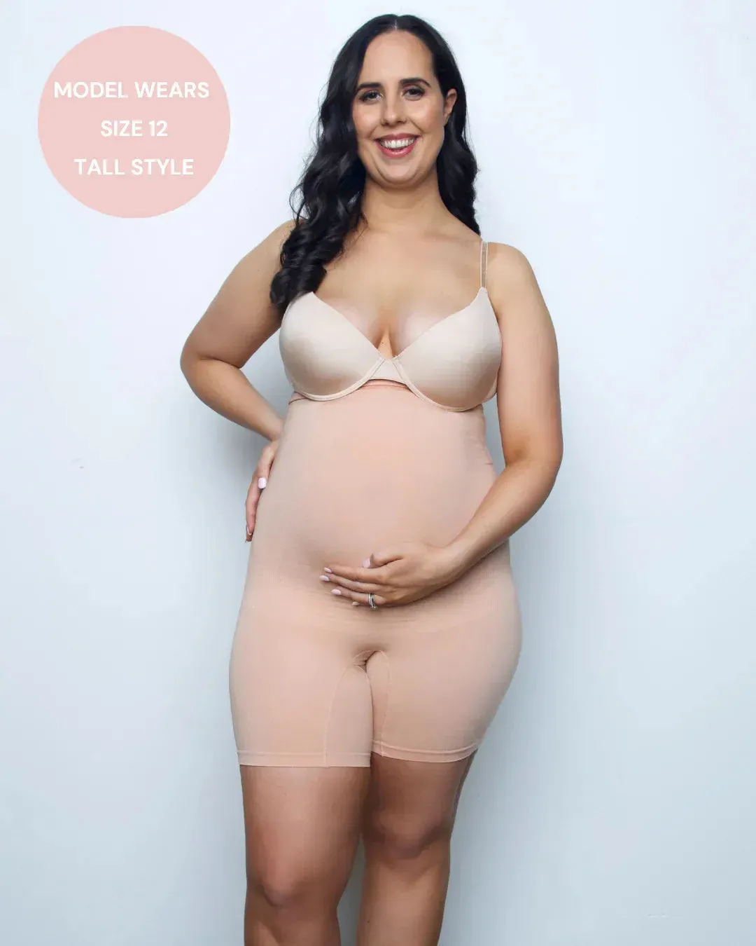 MATERNITY SHAPEWEAR SHORTS NUDE