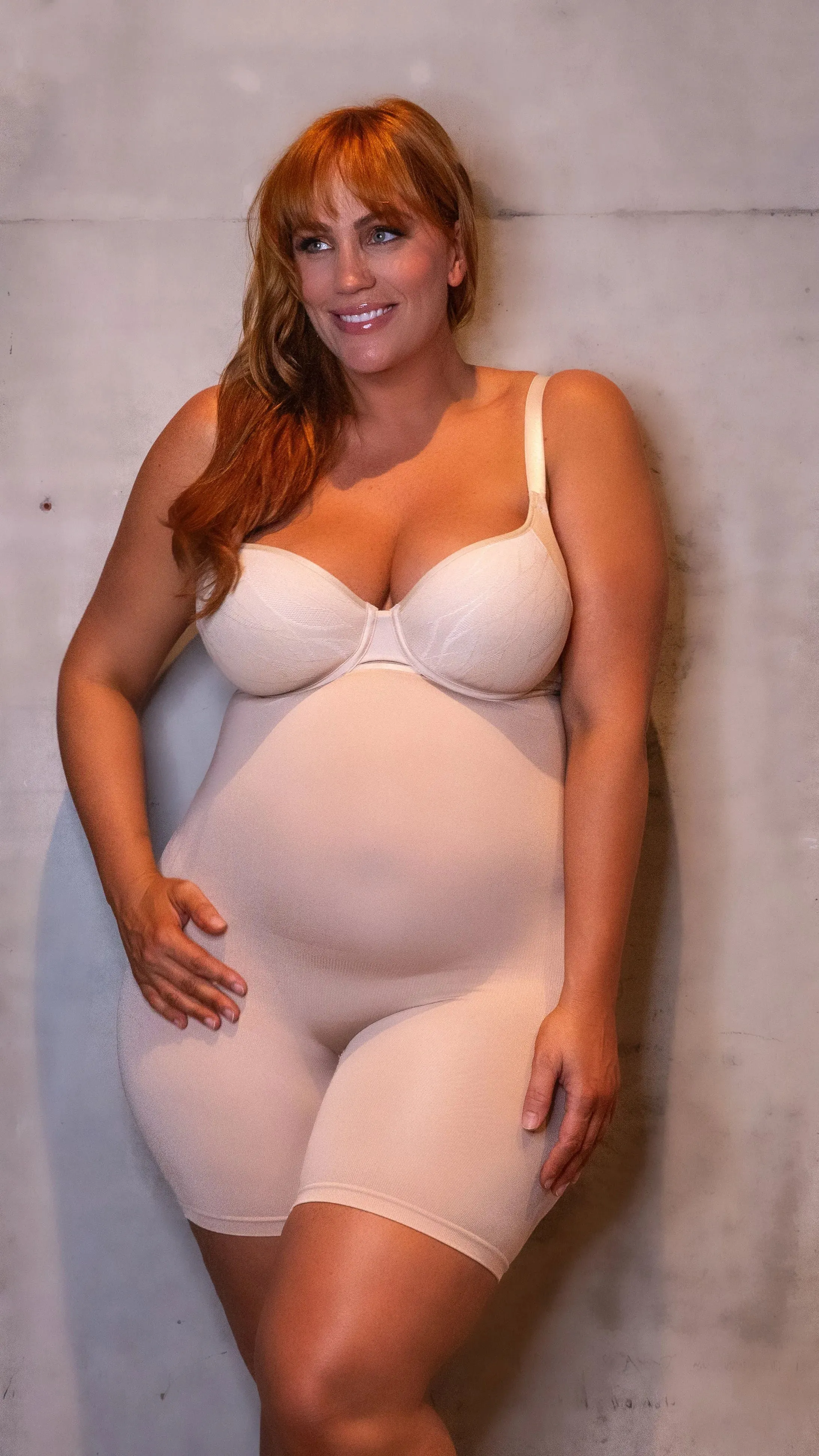 MATERNITY SHAPEWEAR SHORTS NUDE