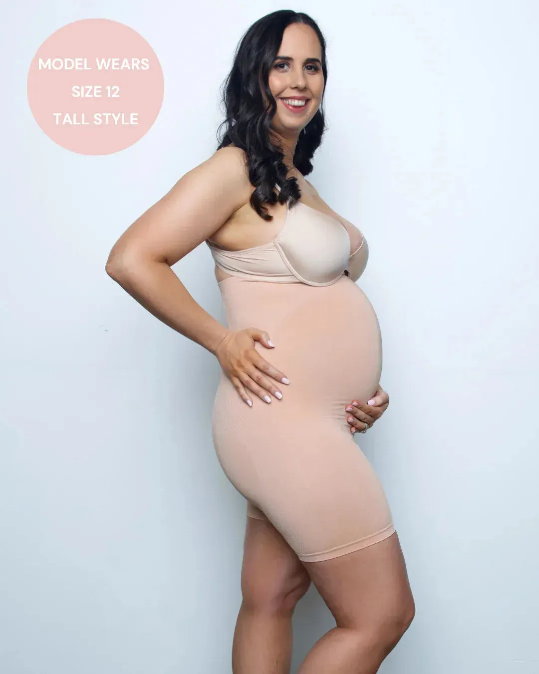 MATERNITY SHAPEWEAR SHORTS NUDE