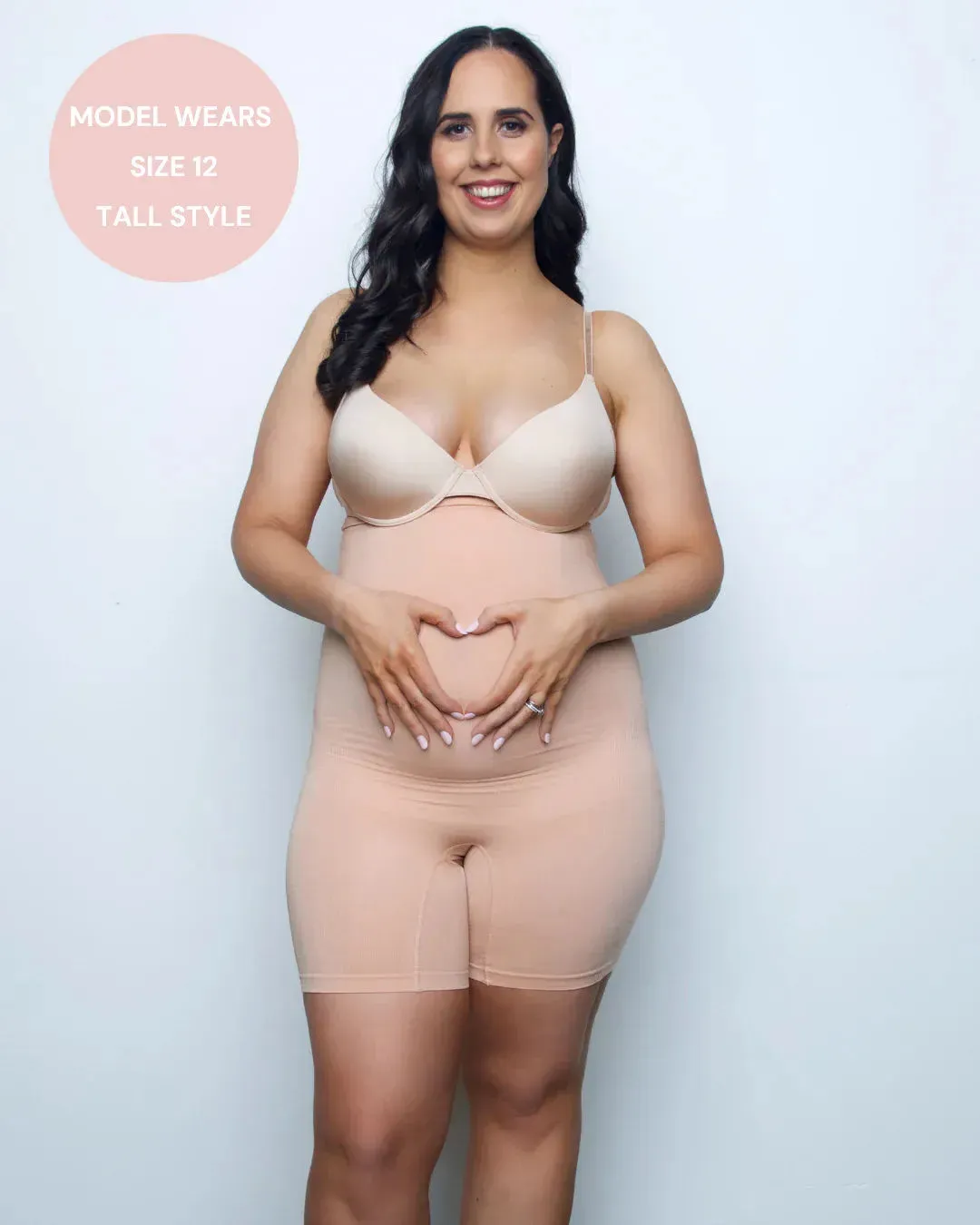 MATERNITY SHAPEWEAR SHORTS NUDE