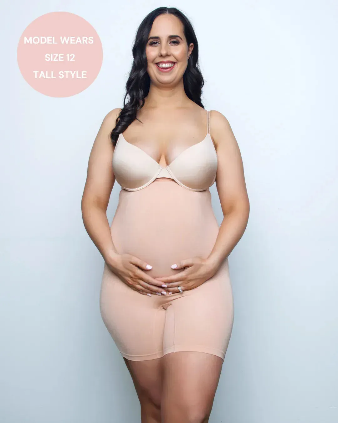 MATERNITY SHAPEWEAR SHORTS NUDE
