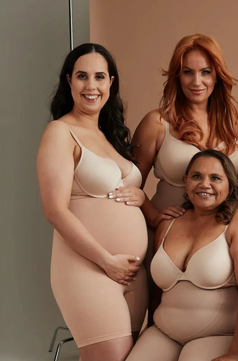 MATERNITY SHAPEWEAR SHORTS NUDE