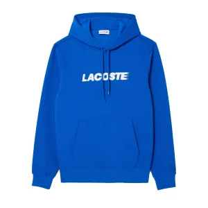Men's Lacoste Piqué Hoodie - Blue