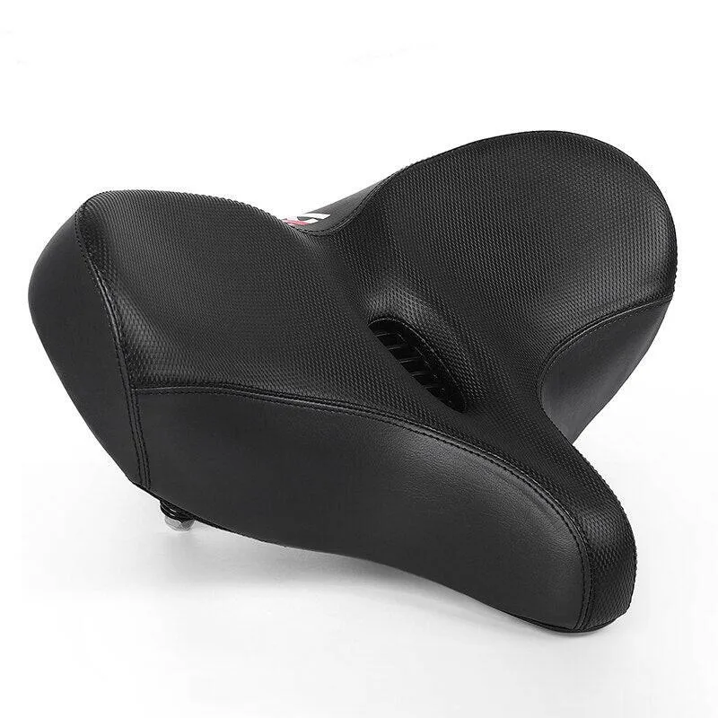 MTB Saddle Wide Ergonomic Comfortable Bicycle Spring Damping Saddle Cruiser Electric Bike Thick Memory Seat Cushion