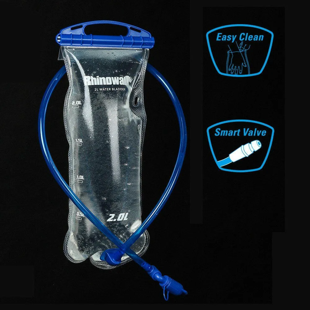 Outdoor Sports Hydration Bladder 2 Liter Leak Proof Water Bladder Reservoir for Cycling Running Hiking Backpacking