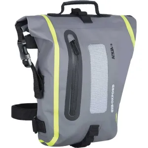 Oxford Aqua T8 Tail Bag Black / Grey / Fluo Yellow - 8 Litres