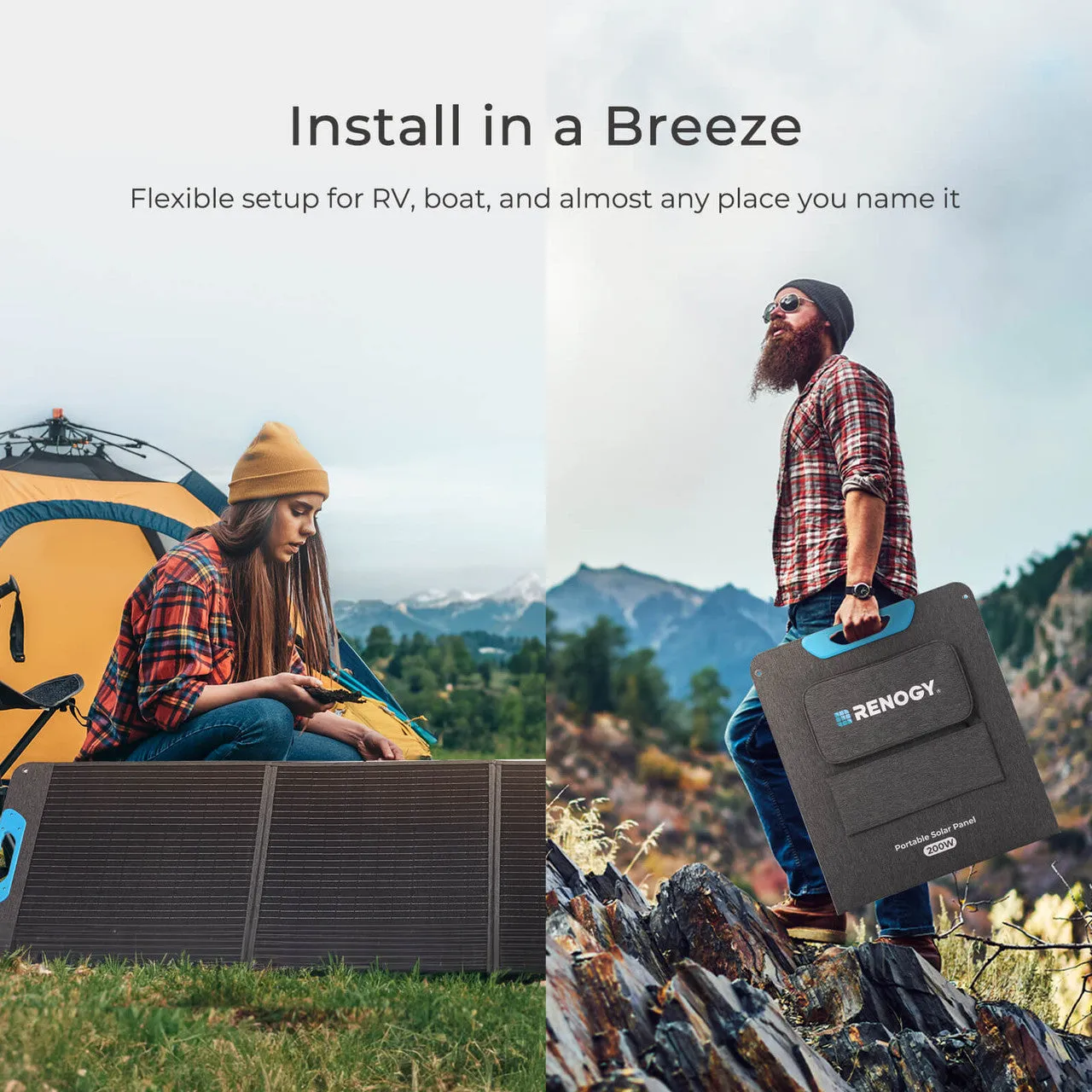 Renogy 200W Portable solar panel