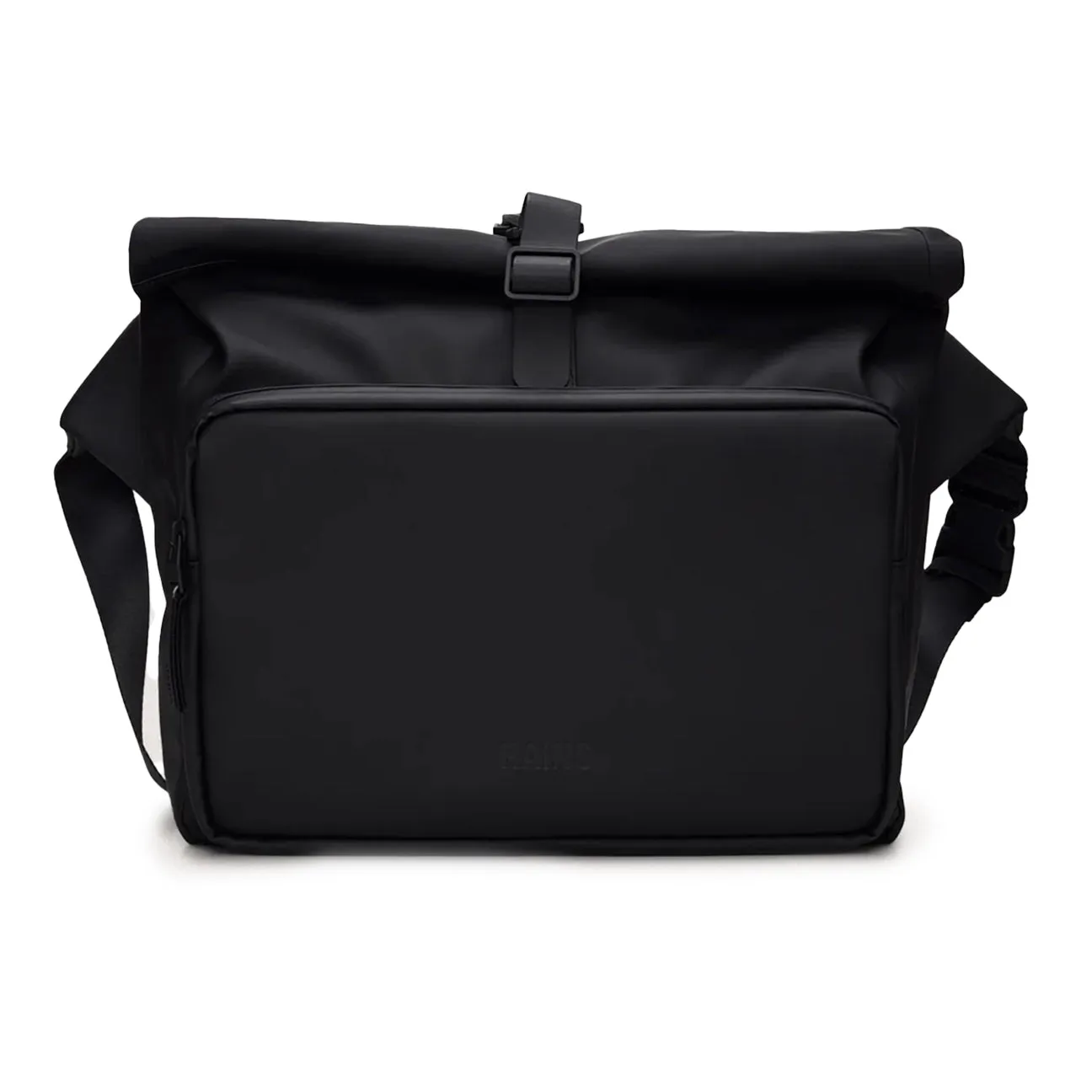 Rolltop Commuter Bag - Black