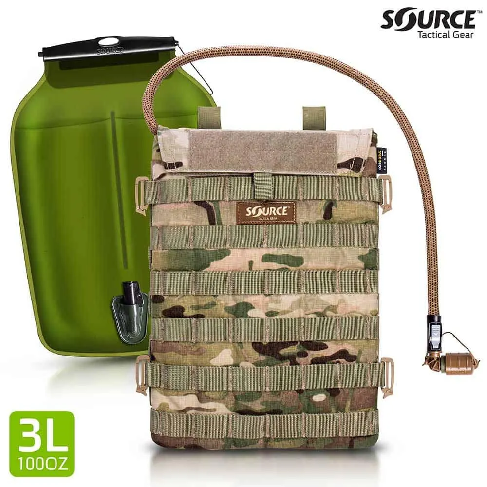 SOURCE Tactical Razor 3L Low Profile Hydration Pouch