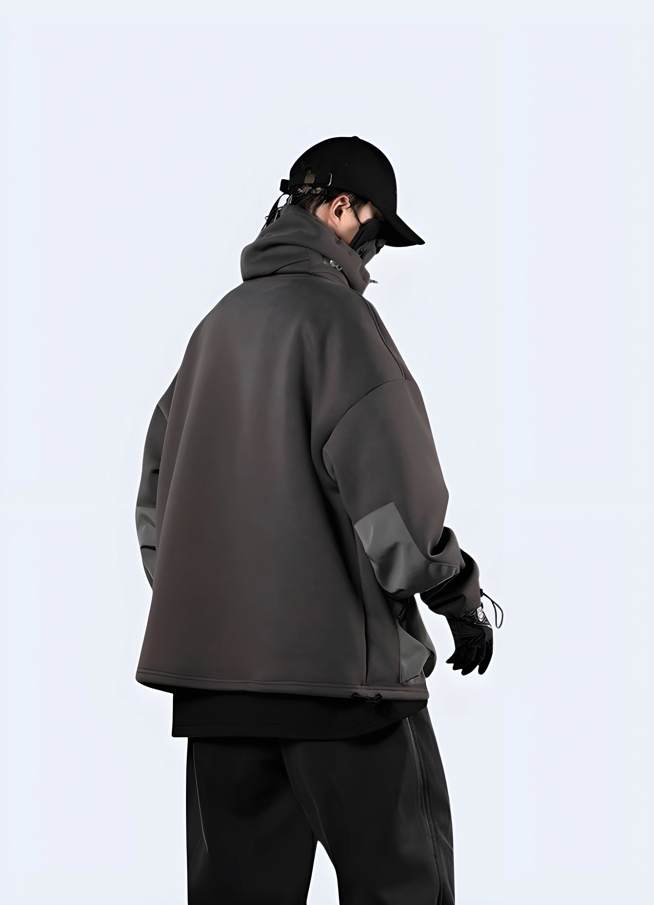 Technical Turtleneck Hoodie