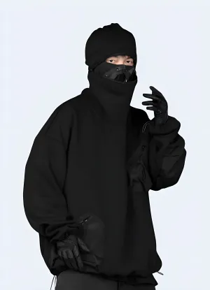 Technical Turtleneck Hoodie