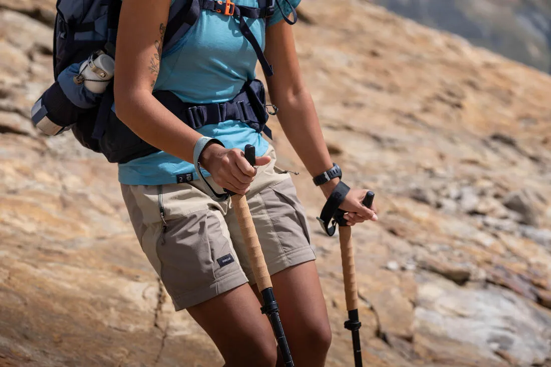 Trekking Pole-Stick Ultra-Compact Ergonomic x1 - MT900 Black
