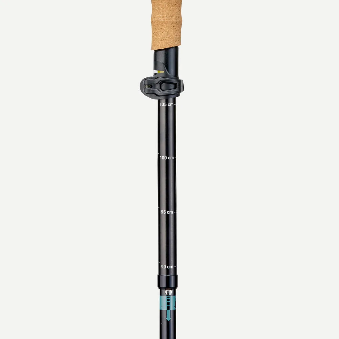 Trekking Pole-Stick Ultra-Compact Ergonomic x1 - MT900 Black