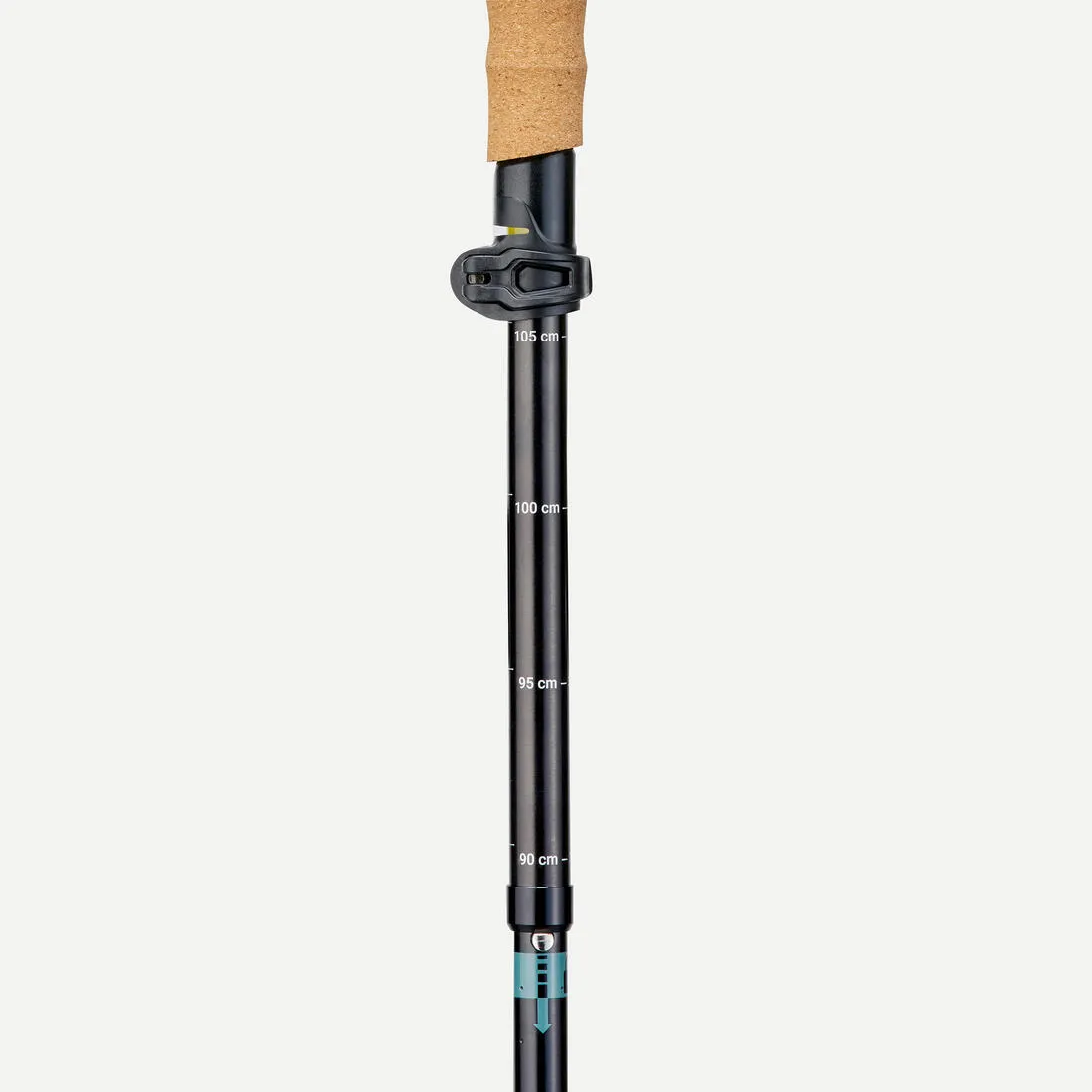 Trekking Pole-Stick Ultra-Compact Ergonomic x1 - MT900 Black