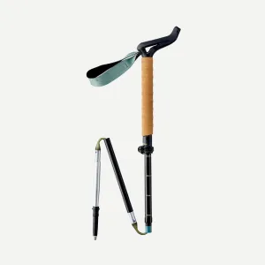 Trekking Pole-Stick Ultra-Compact Ergonomic x1 - MT900 Black