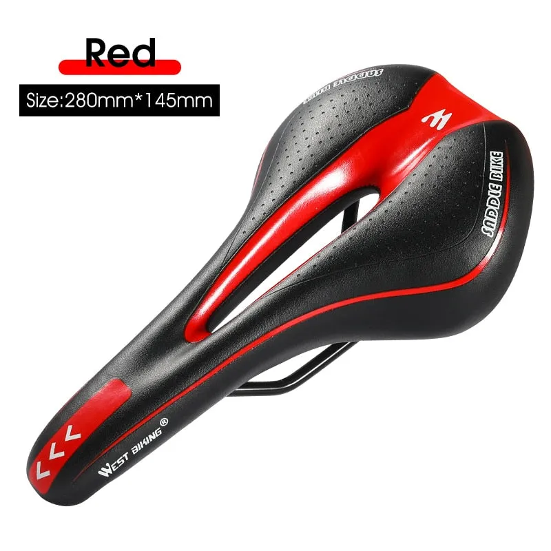 Ultralight MTB Saddle Multicolor Road Bike Seat Comfortable Foam Mountain Bike Saddle Bmx Seat Hollow Cycling Saddle