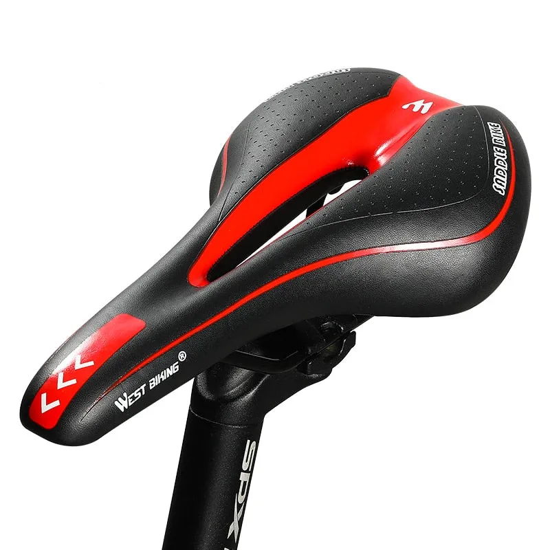 Ultralight MTB Saddle Multicolor Road Bike Seat Comfortable Foam Mountain Bike Saddle Bmx Seat Hollow Cycling Saddle
