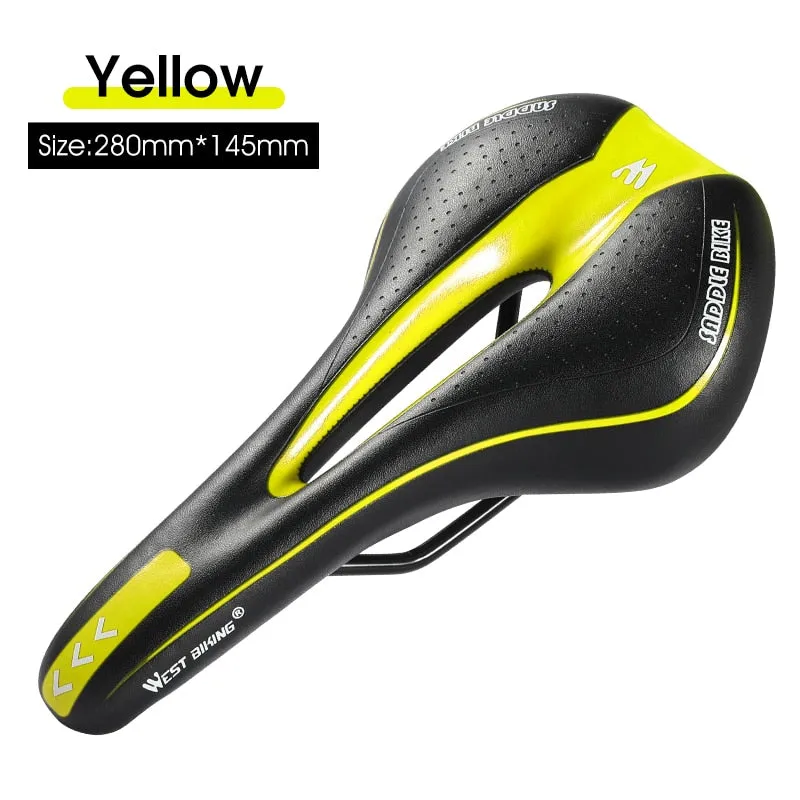 Ultralight MTB Saddle Multicolor Road Bike Seat Comfortable Foam Mountain Bike Saddle Bmx Seat Hollow Cycling Saddle