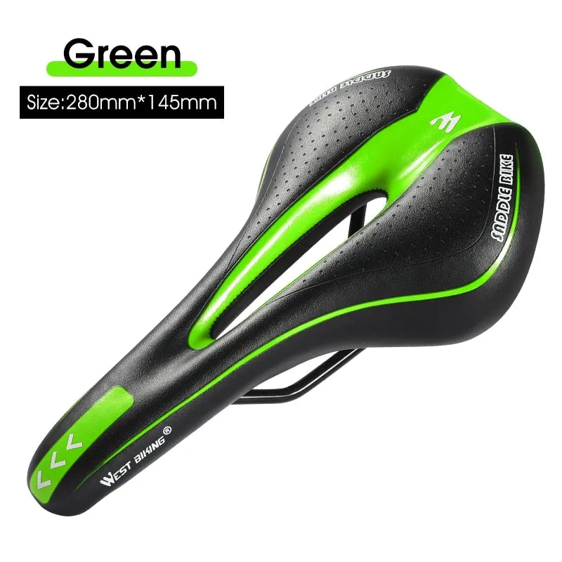 Ultralight MTB Saddle Multicolor Road Bike Seat Comfortable Foam Mountain Bike Saddle Bmx Seat Hollow Cycling Saddle