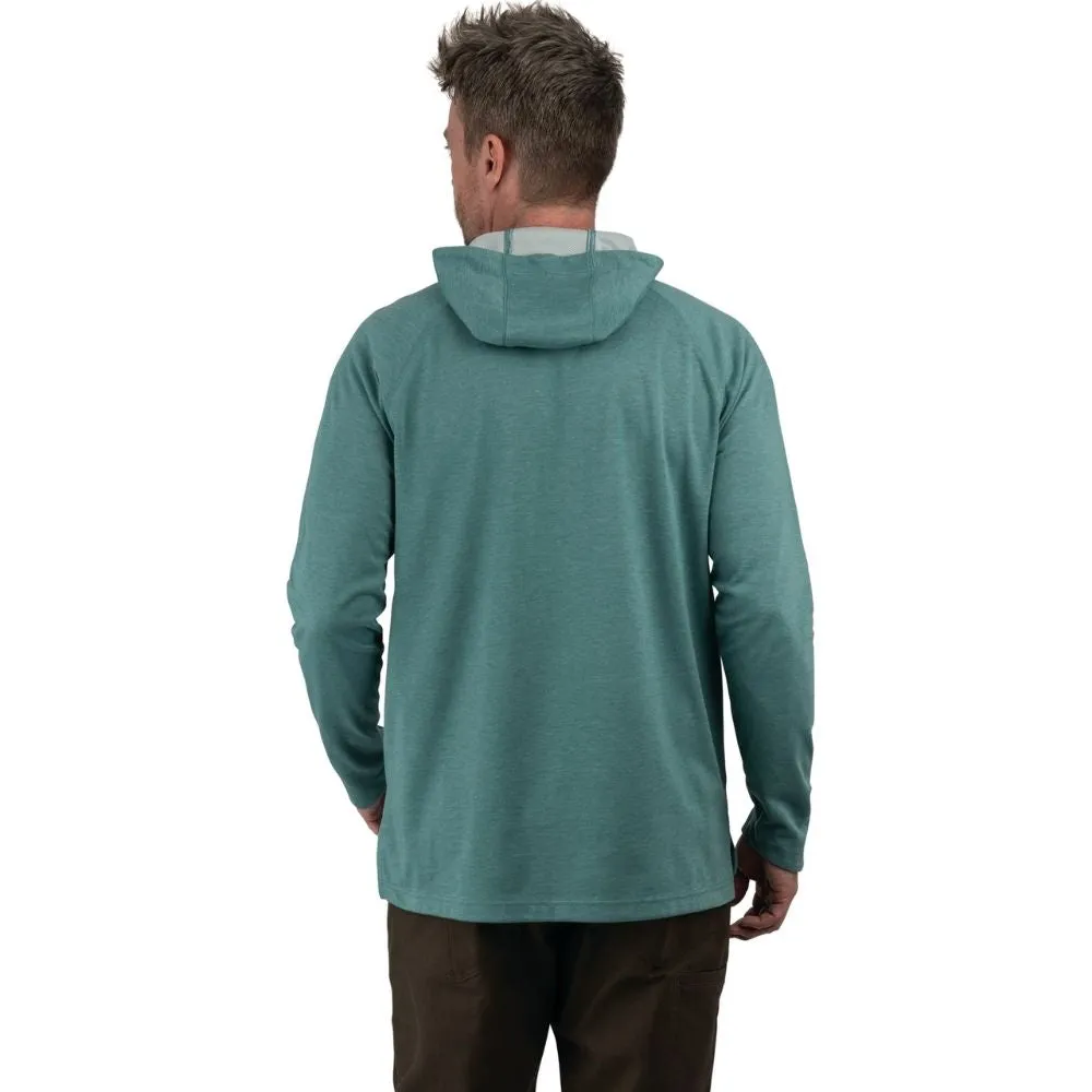 Walls Men's Dodson UPF 50  Work Hoodie - Hydro Heather